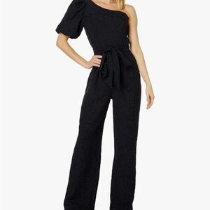 NWT Lilly Pulitzer Black One Shoulder Jumpsuit 2